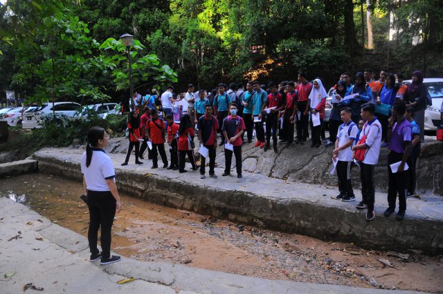 Pelancaran Pertandingan Kuiz Kualiti Air Peringkat Sekolah Di Taman Rimba Cherok Tokun (24)